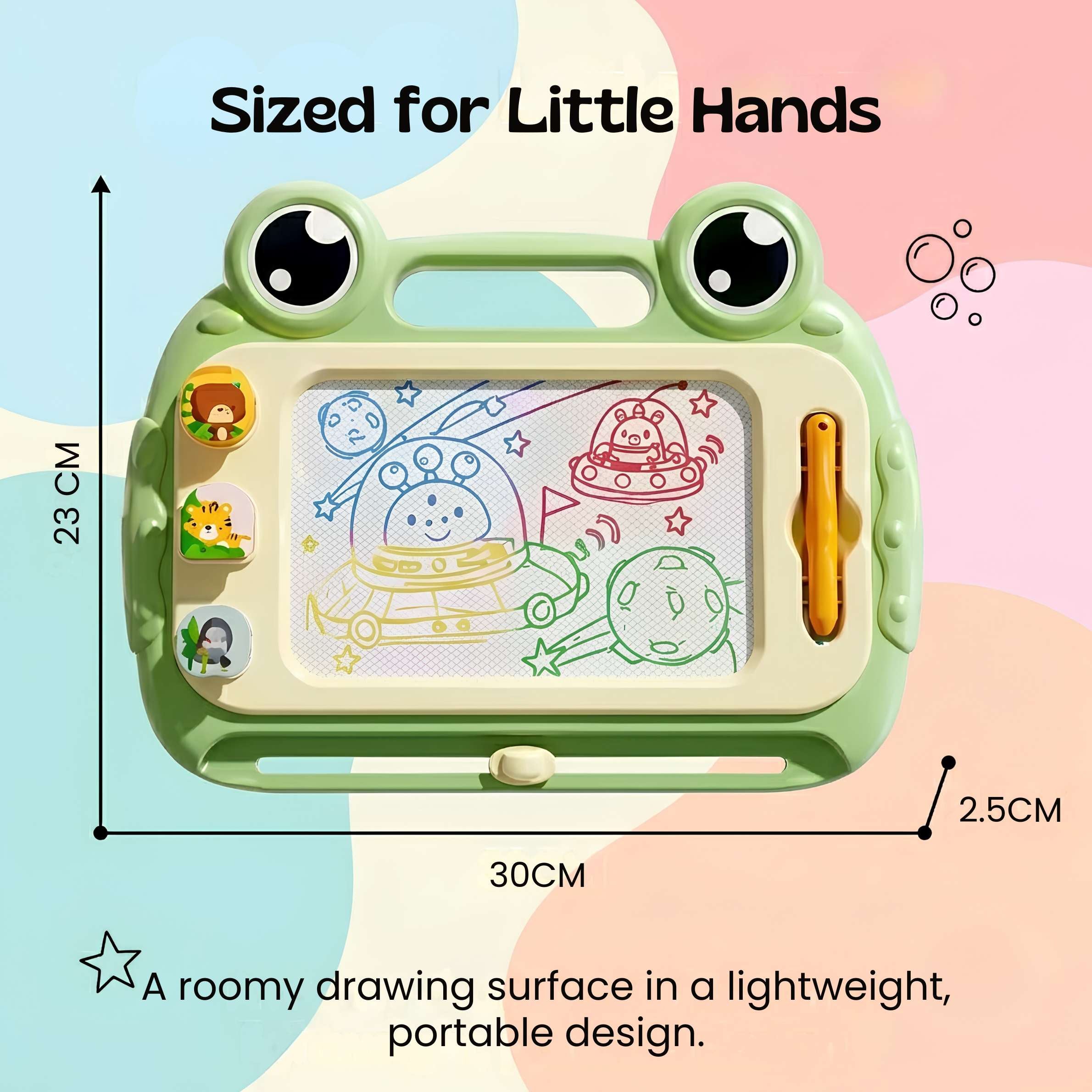 nylyCas™ DoodleFrog Magnetic Drawing Board