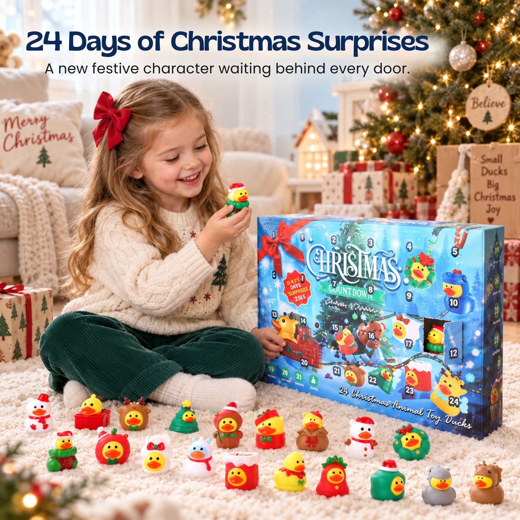 nylyCas™ Christmas Duck Advent Calendar