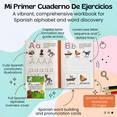 nylyCas™ Spanish ABC Writing Workbook