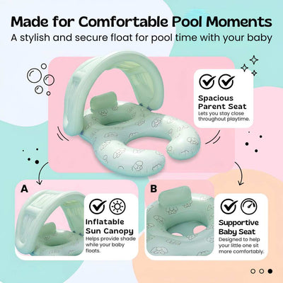 nylyCas™ TogetherFloat Parent & Child Pool Lounger