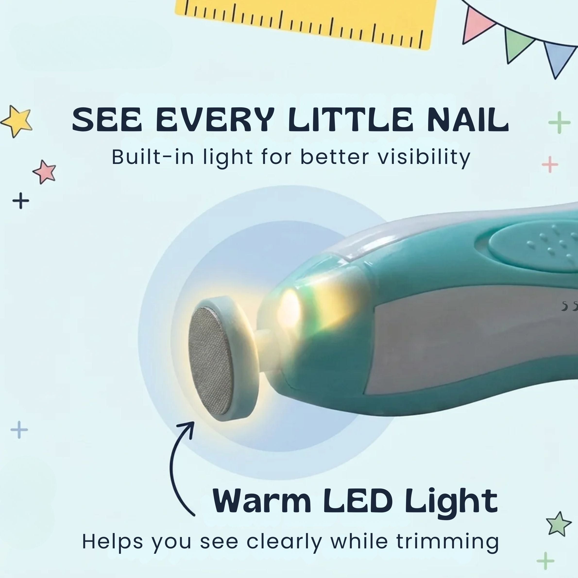 nylyCas™ Gentle Baby Nail Trimmer Set