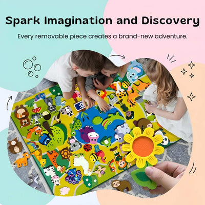 nylyCas™ StoryScape Felt Activity Board
