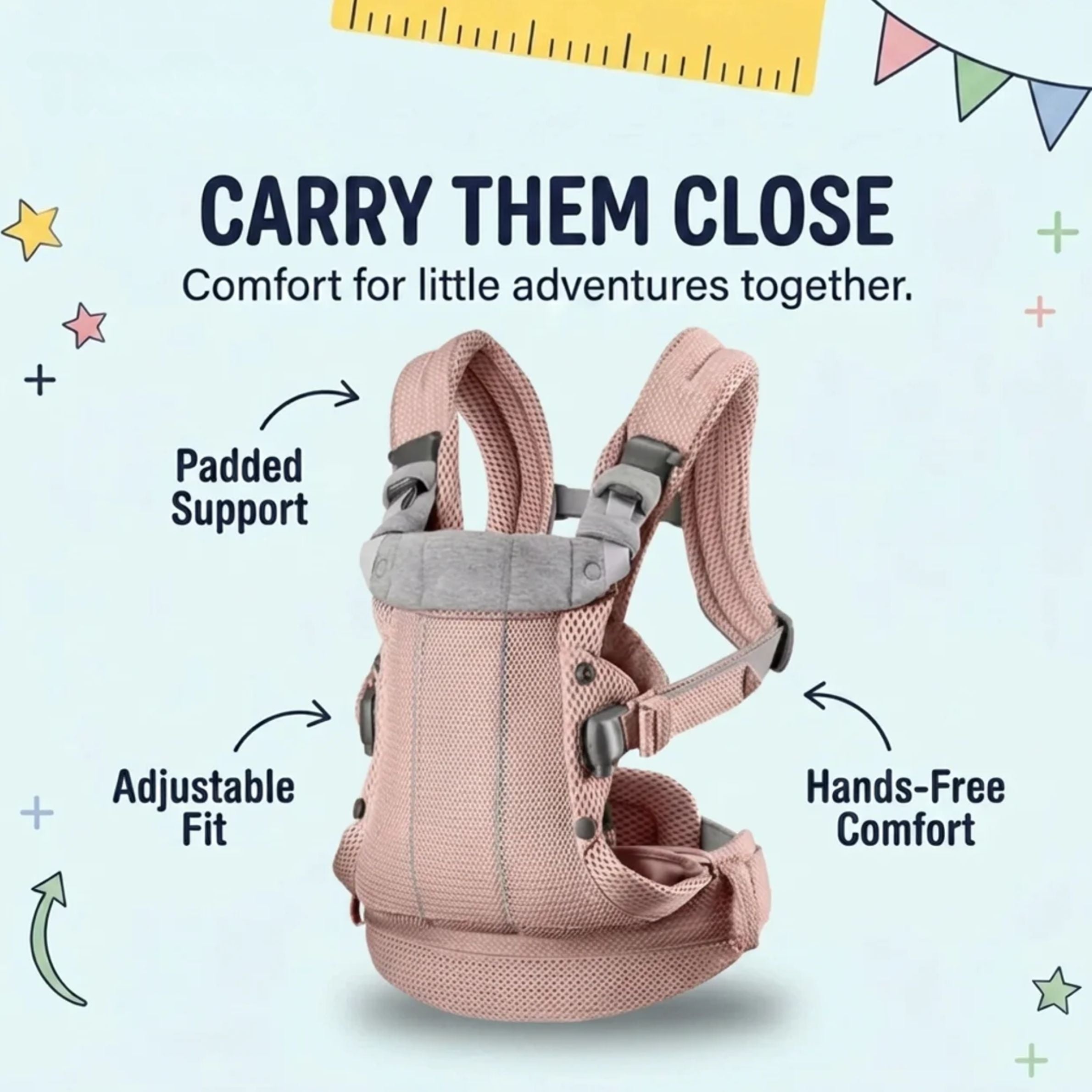nylyCas™ CozyCarry Baby Carrier