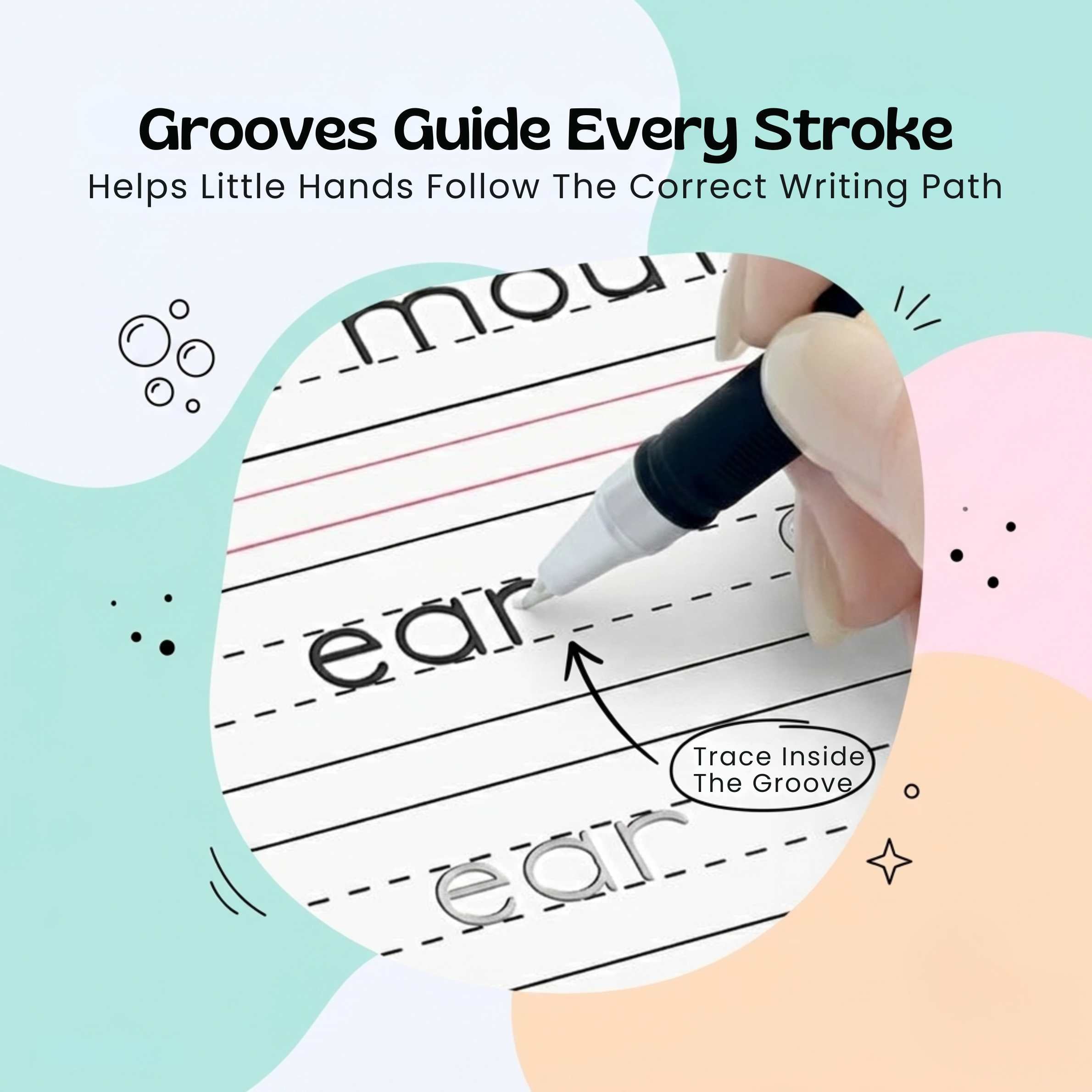 nylyCas™ Trace & Grow Reusable Writing Books