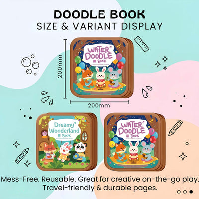 nylyCas™ WaterDoodle Reusable Drawing Book
