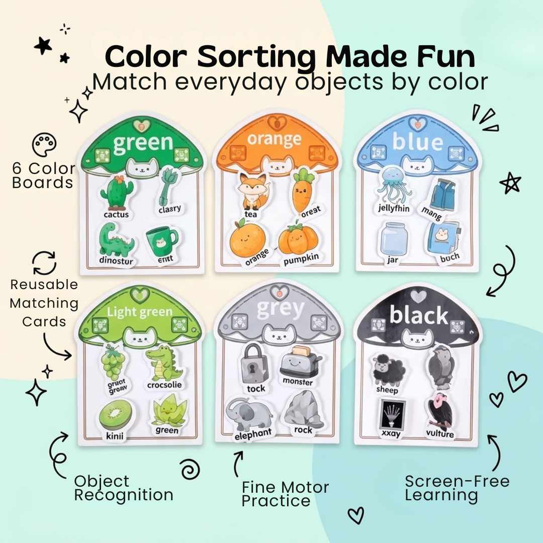 nylyCas™ Color Match Sticker Book