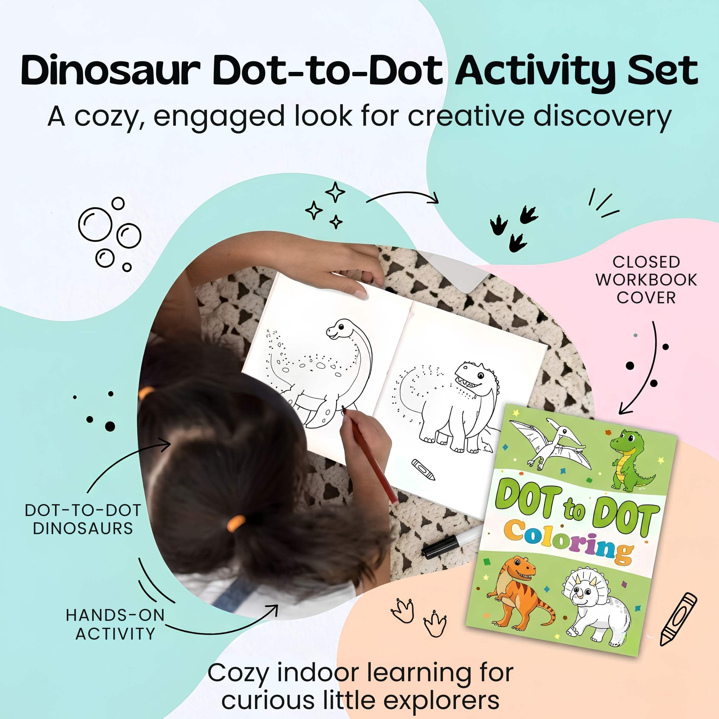 nylyCas™ Dot & Draw Activity Book