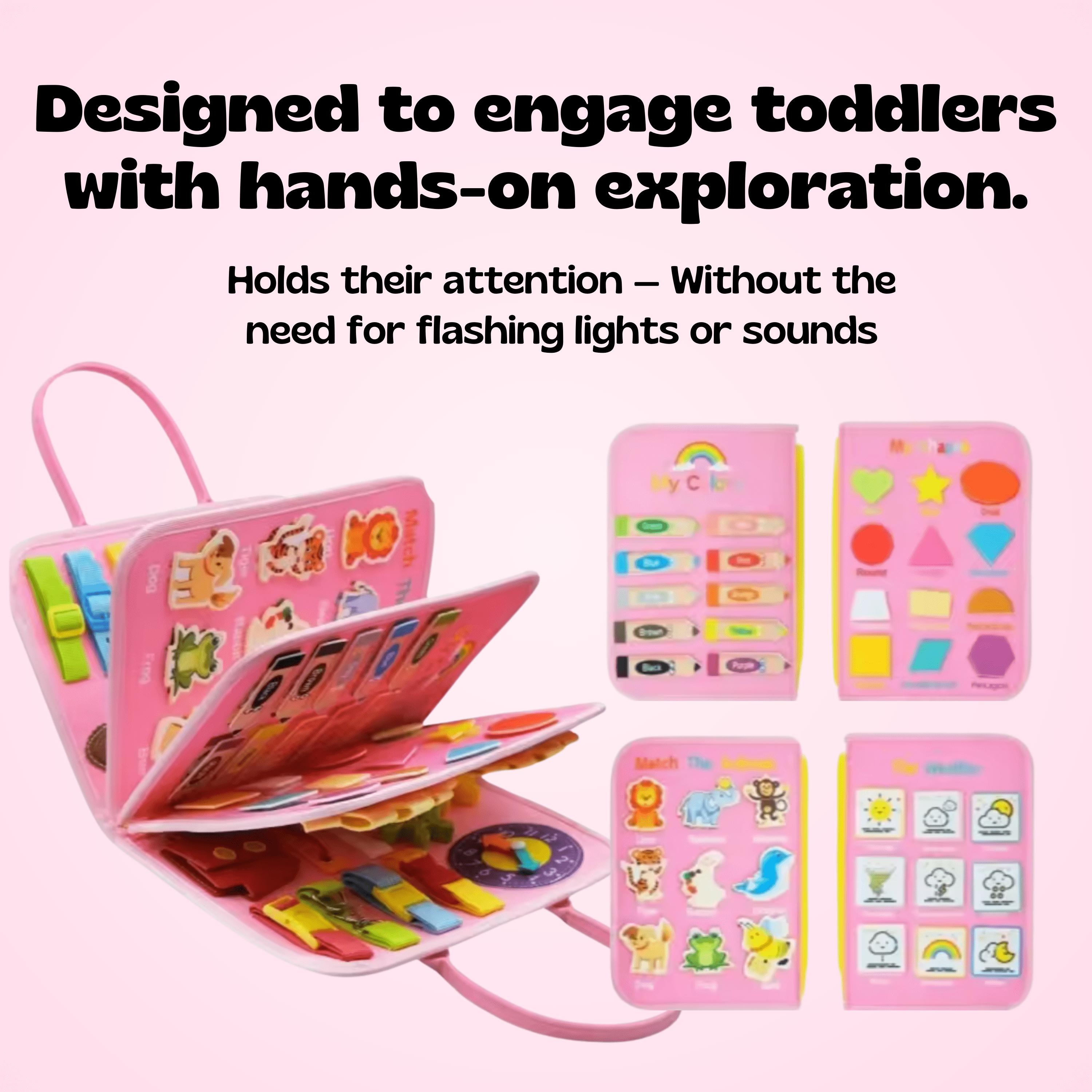 Toddler Montessori Busy Board