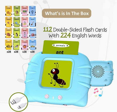 nylyCas™ Montessori Talking Flashcards