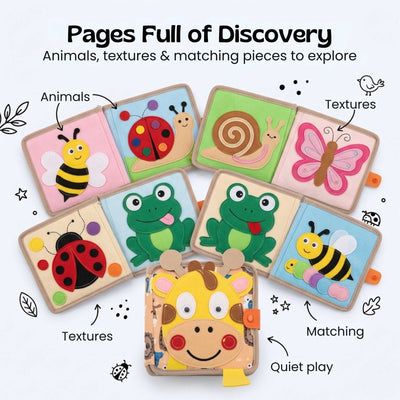 nylyCas™ BusyBuddy Fine Motor Book