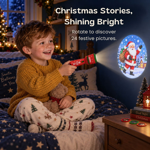 nylyCas™ Christmas Story Flashlight Projector