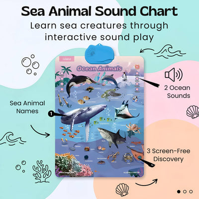 nylyCas™ Talking Alphabet Learning Wall Chart
