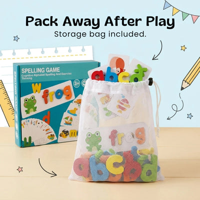 nylyCas™ See & Spell Letter Matching Game