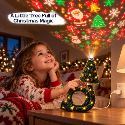 nylyCas™ ChristmasGlow Tree Projector Light