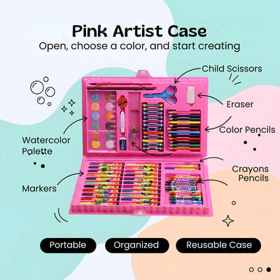 nylyCas™ MegaArtist 86-Piece Creative Art Set