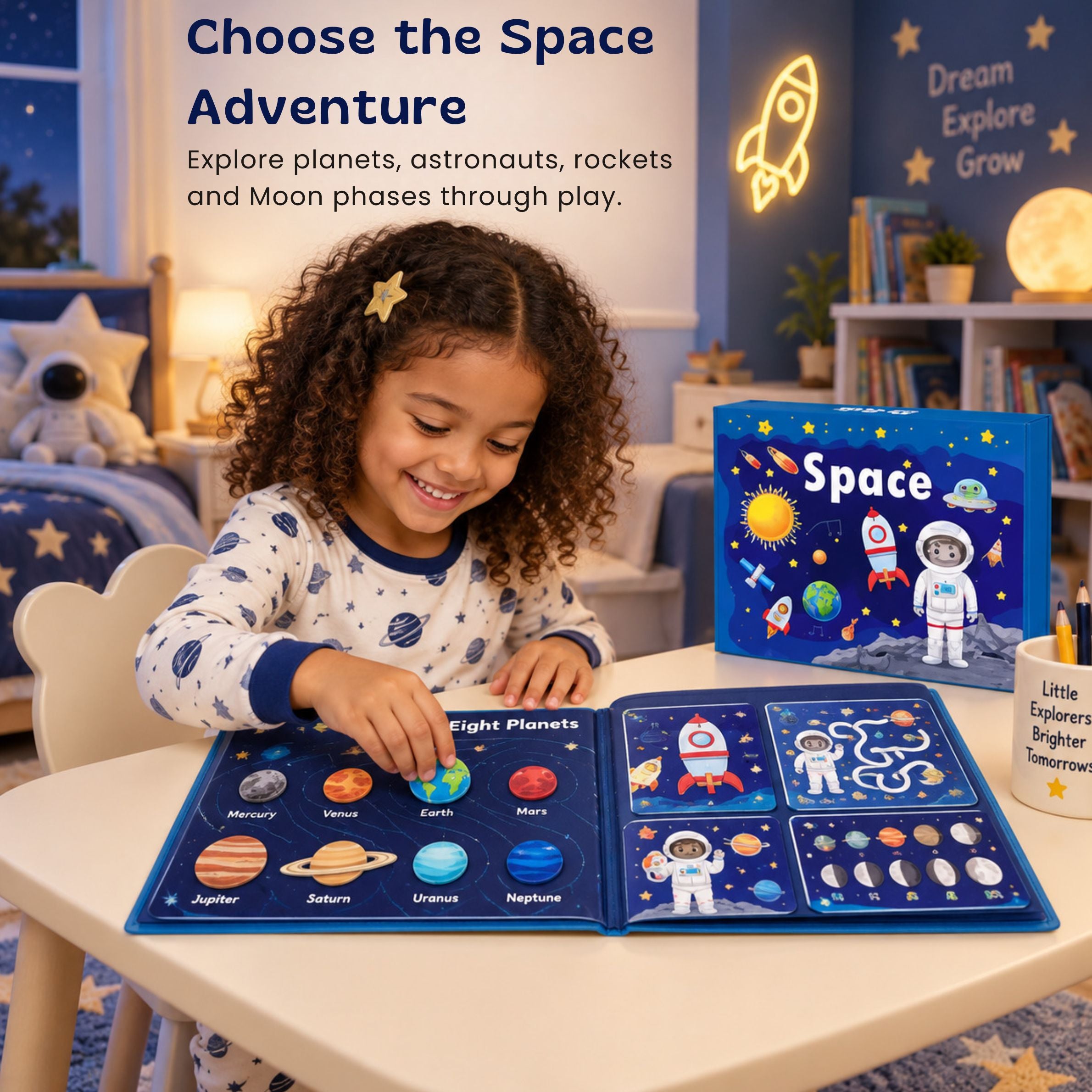 nylyCas™ Space & Body Quiet Book