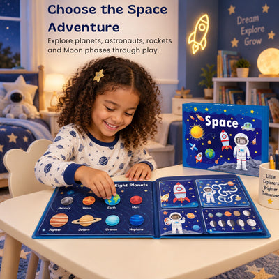 nylyCas™ Space & Body Quiet Book