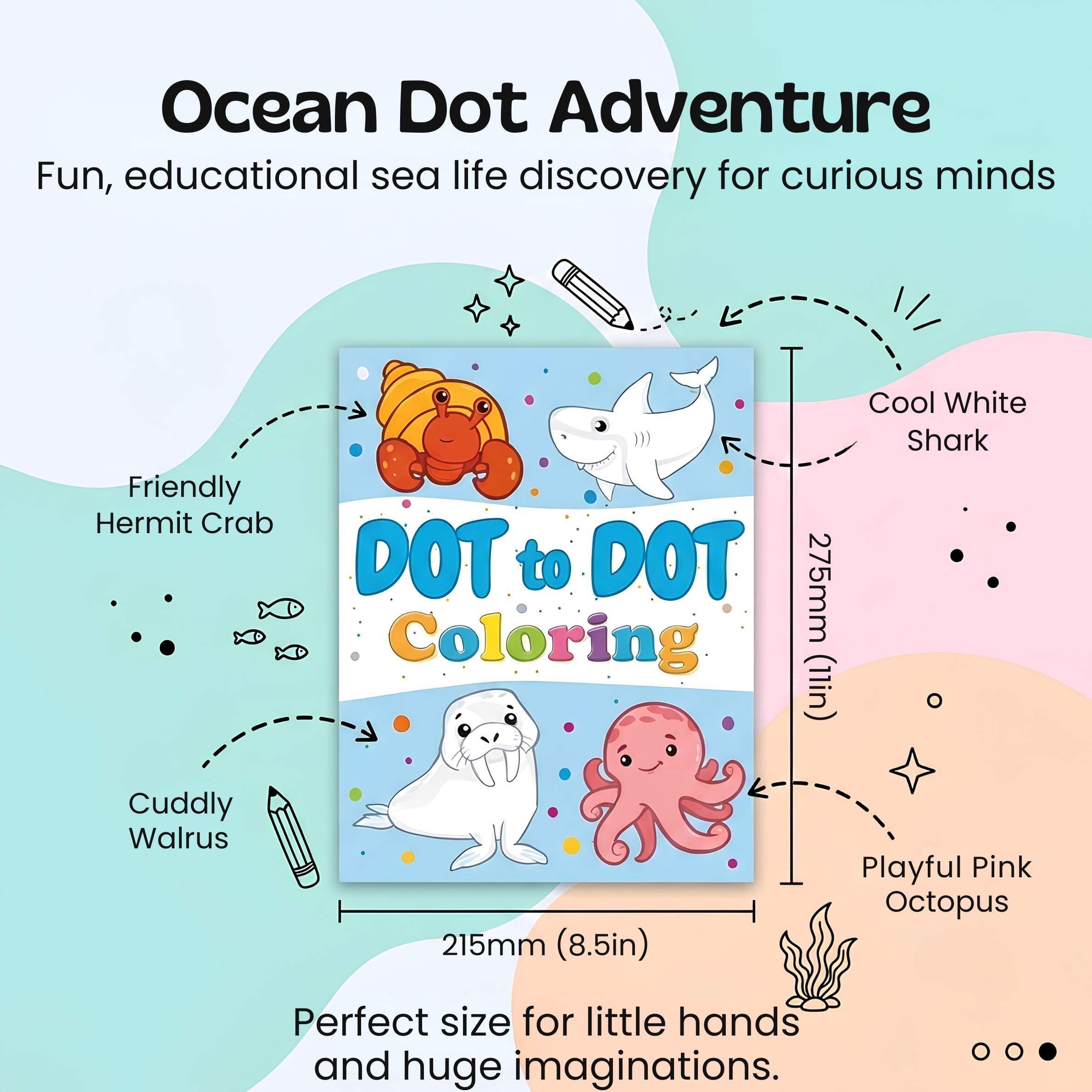 nylyCas™ Dot & Draw Activity Book