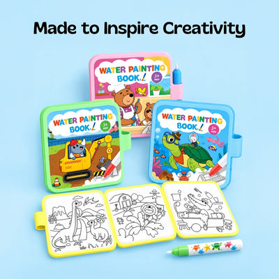 nylyCas™ MagicSplash Water Coloring Book
