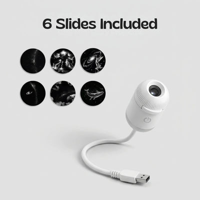 nylyCas™ GalaxyGlow Slide Projector Night Light