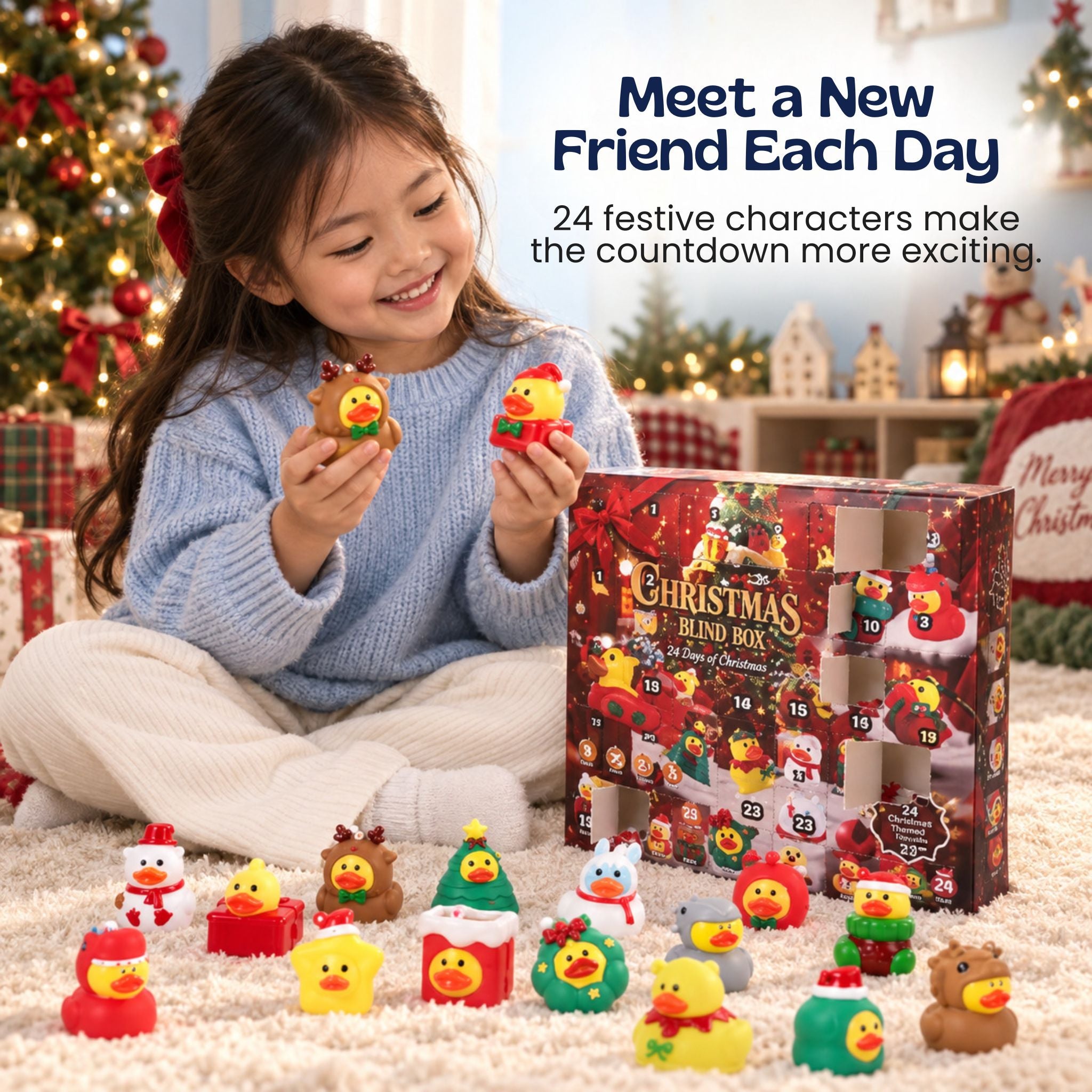 nylyCas™ Christmas Duck Advent Calendar