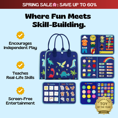 nylycas™ Montessori Busy Board