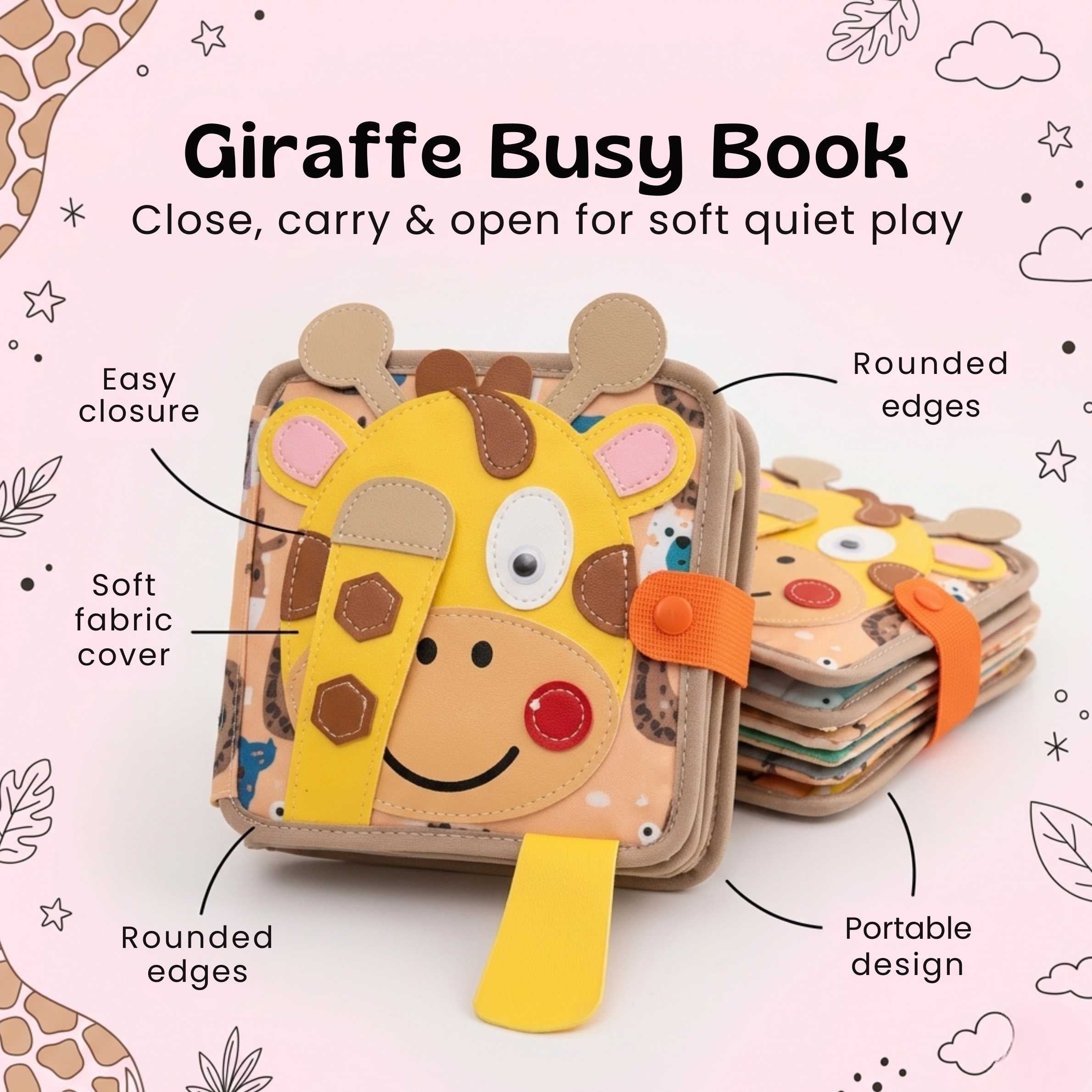 nylyCas™ BusyBuddy Fine Motor Book