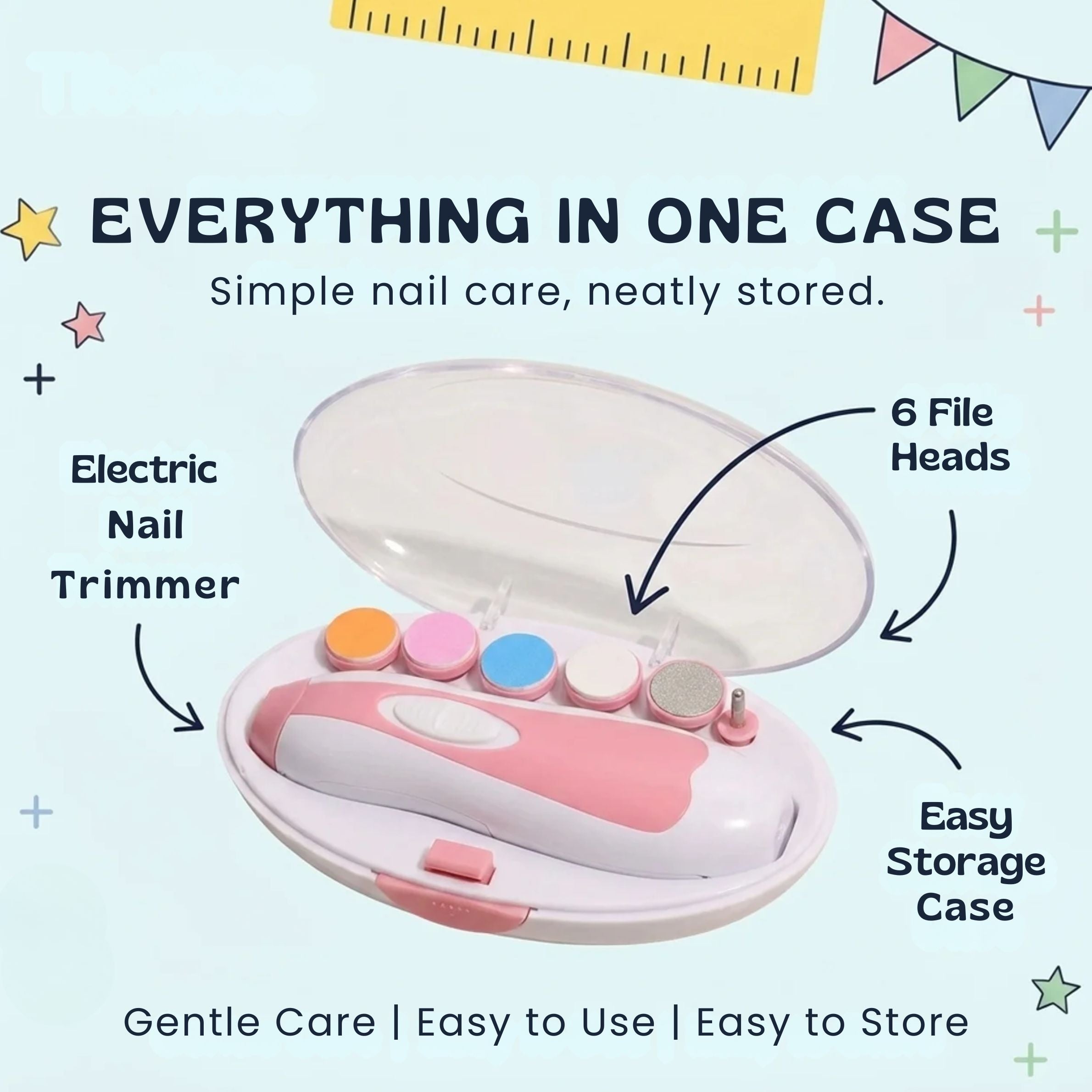 nylyCas™ Gentle Baby Nail Trimmer Set