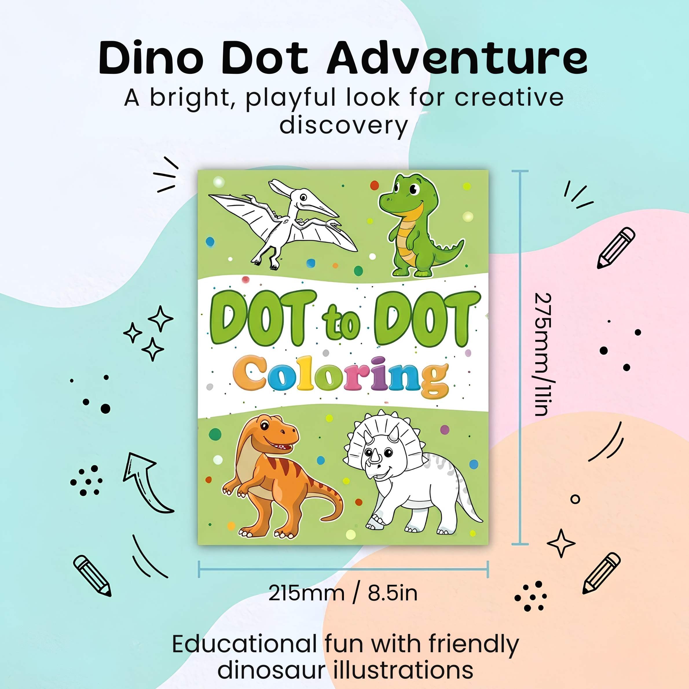 nylyCas™ Dot & Draw Activity Book