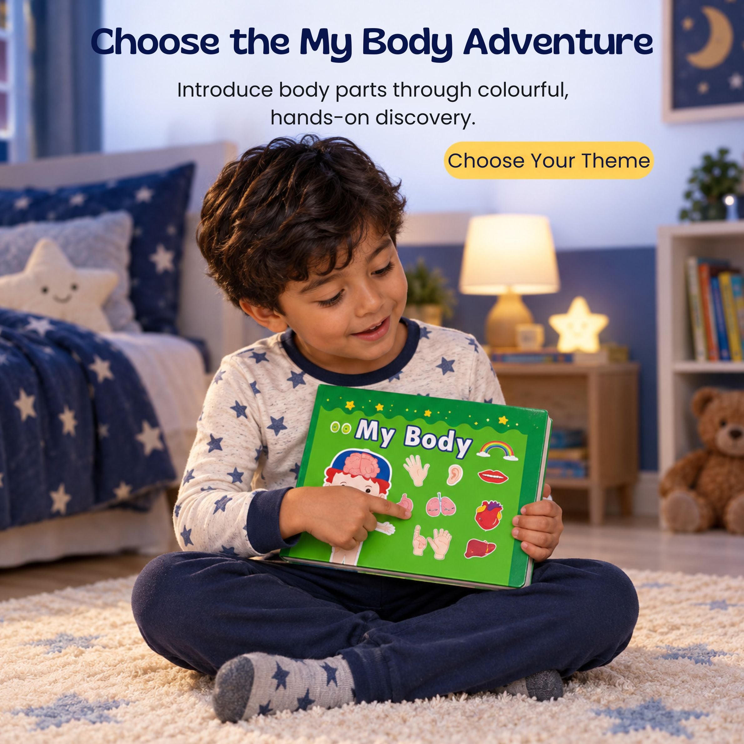 nylyCas™ Space & Body Quiet Book