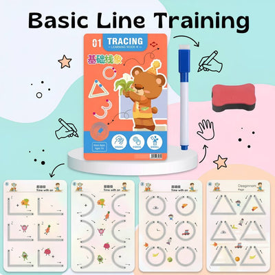 nylyCas™ TraceBuddy Reusable Pen Control Books