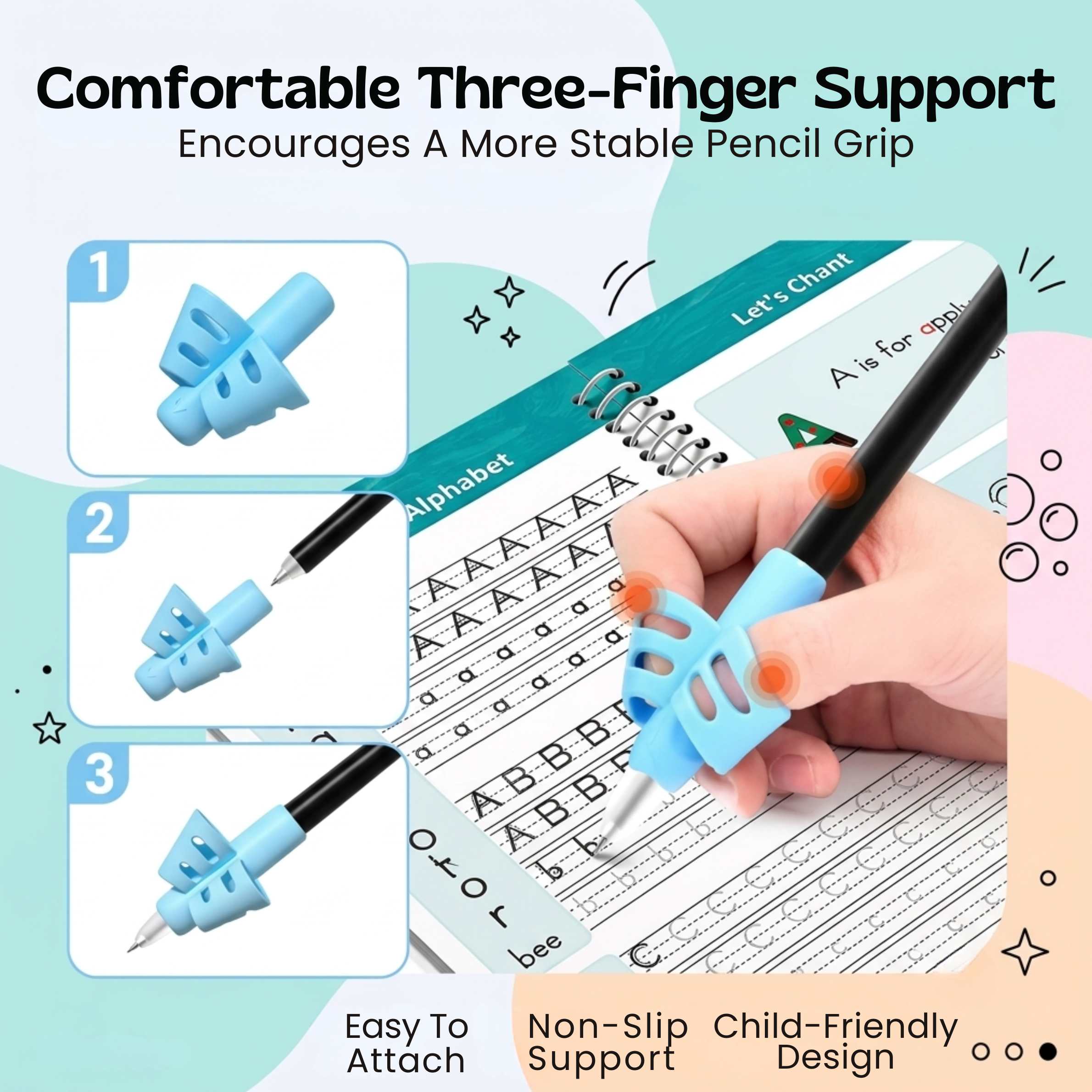 nylyCas™ Trace & Grow Reusable Writing Books