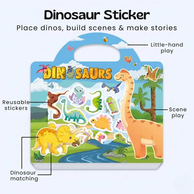nylyCas™ CarryScene Reusable Sticker Book