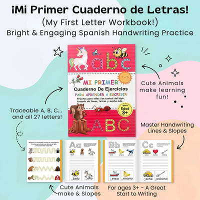 nylyCas™ Spanish ABC Writing Workbook