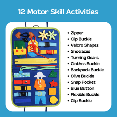 nylycas™ Montessori Busy Board