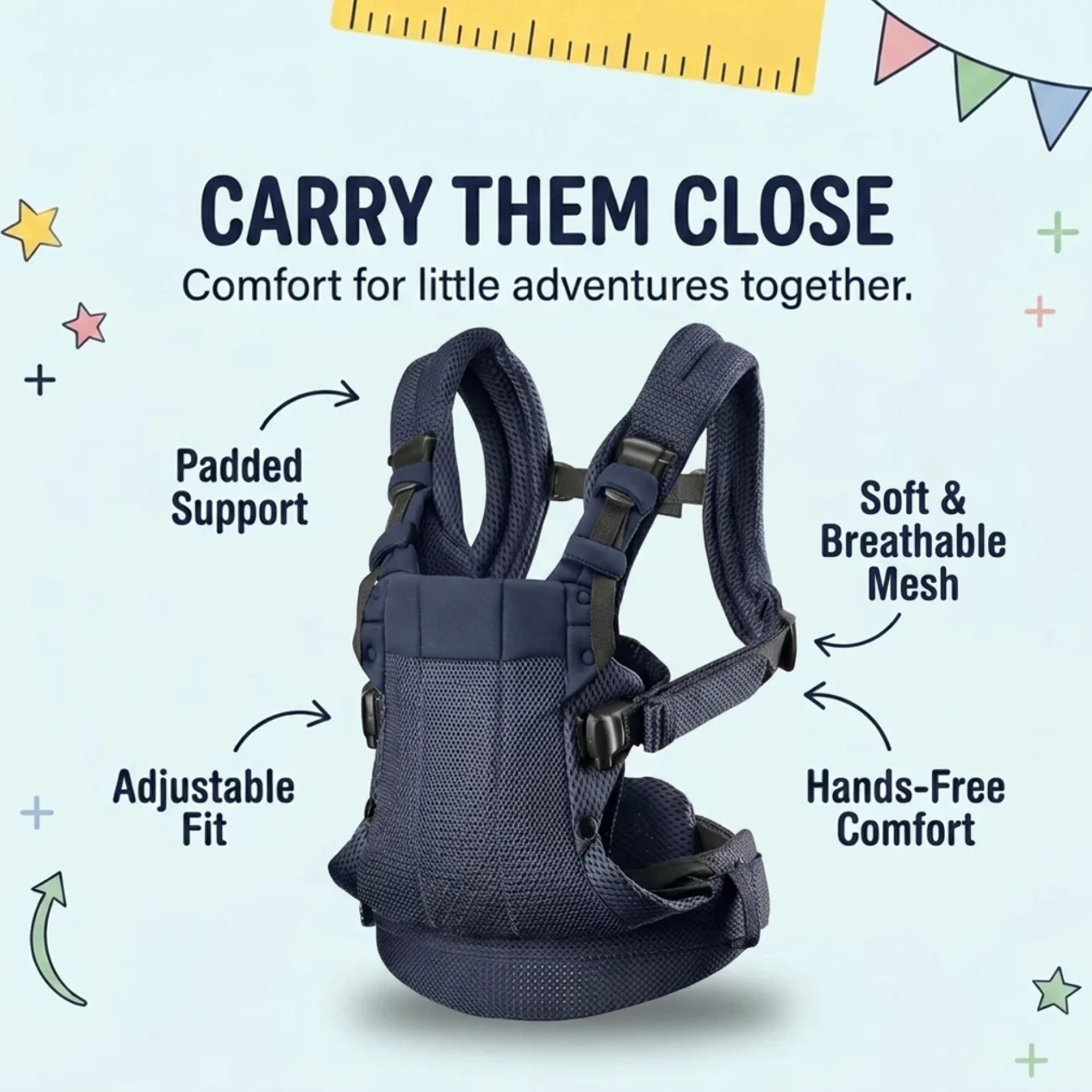 nylyCas™ CozyCarry Baby Carrier