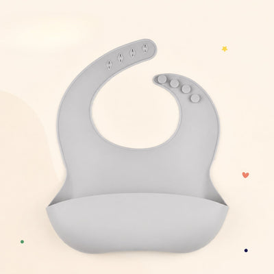 nylyCas™ PandaEar Silicone Catch Bib