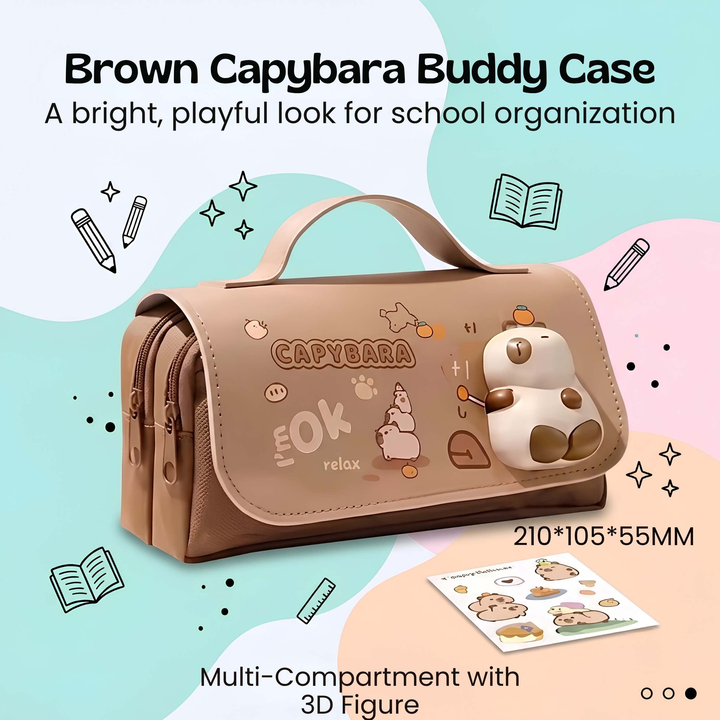 nylyCas™ BuddyPack Large Pencil Case