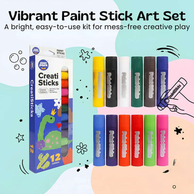 nylyCas™ RainbowGlide Washable Paint Sticks