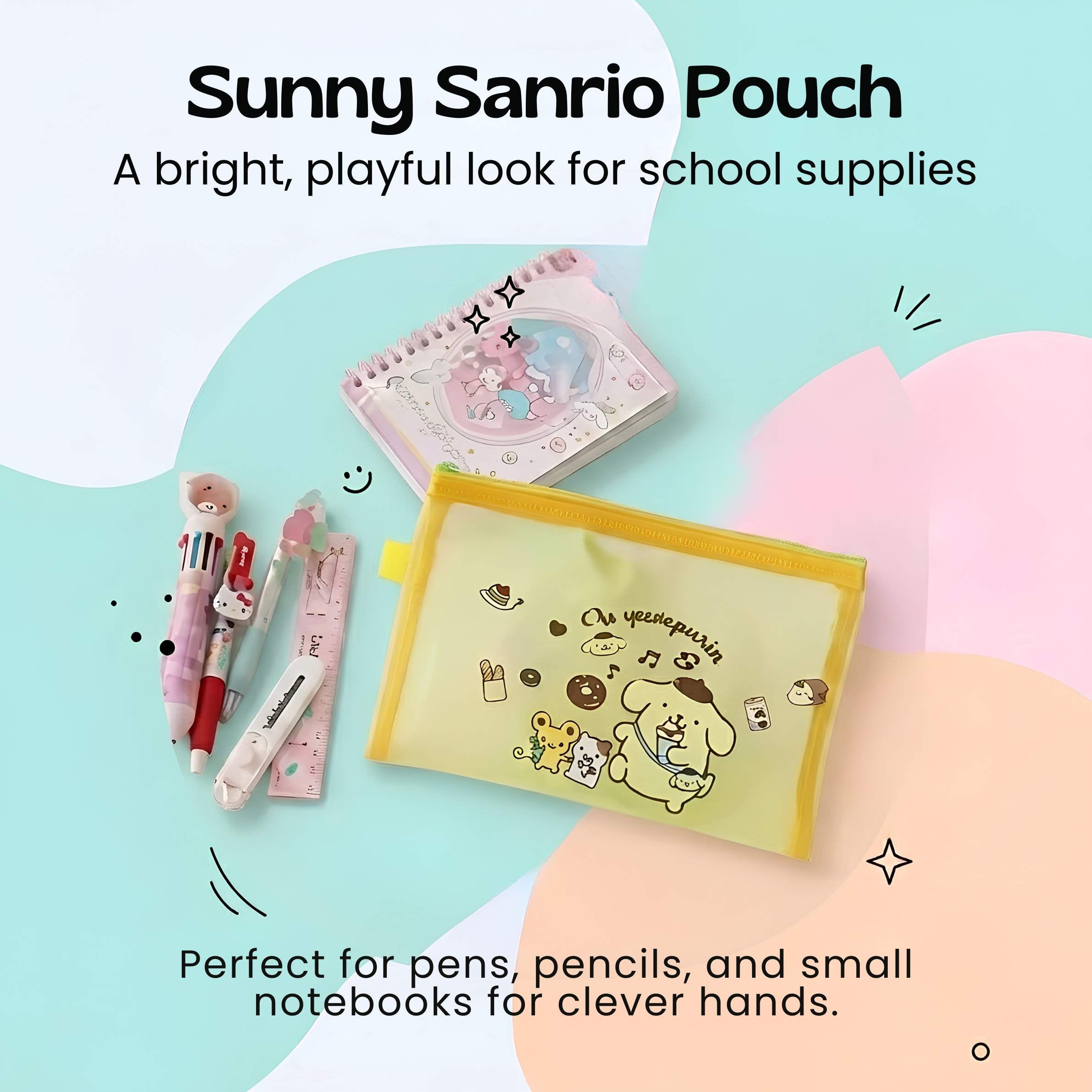 nylyCas™ Kawaii School Supply Pouch