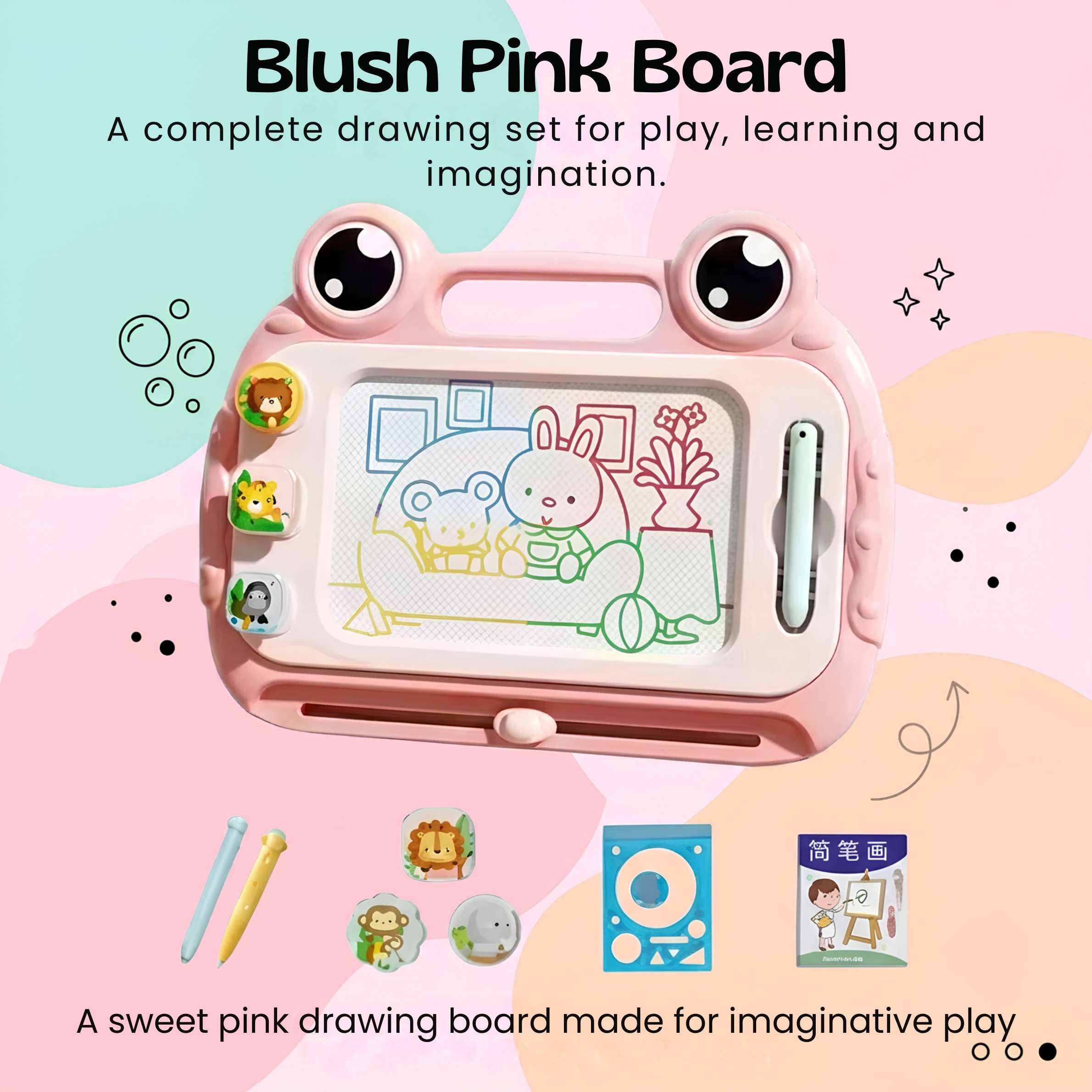nylyCas™ DoodleFrog Magnetic Drawing Board