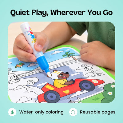 nylyCas™ MagicSplash Water Coloring Book
