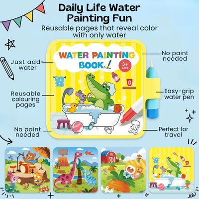 nylyCas™ Reusable Water Painting Book