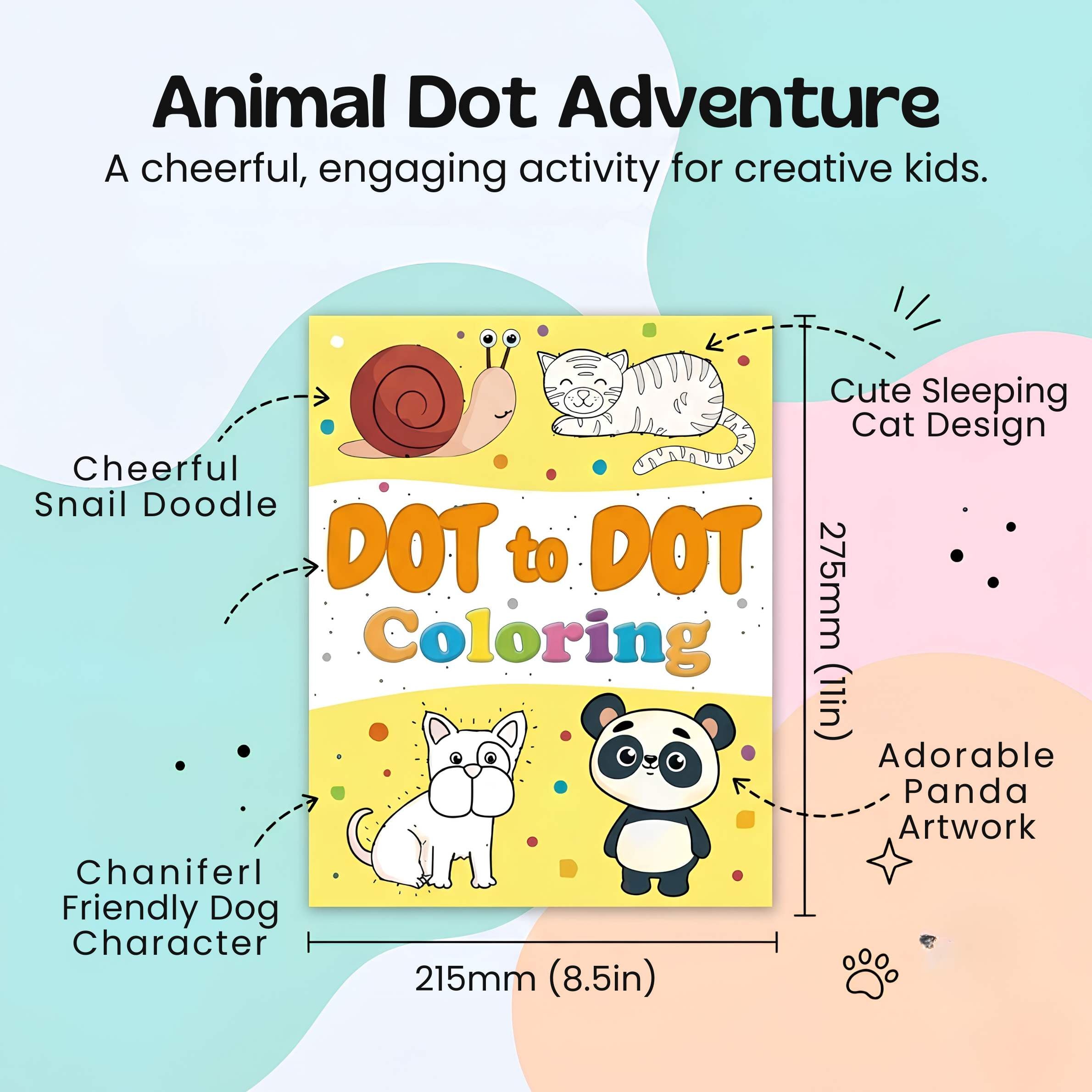 nylyCas™ Dot & Draw Activity Book