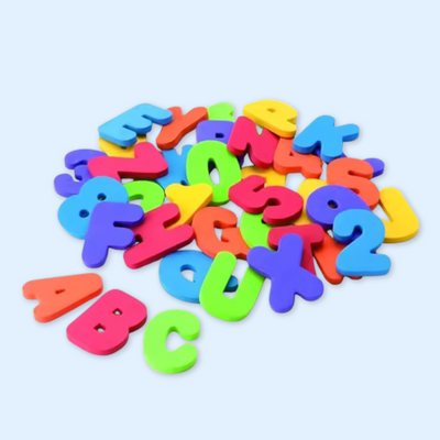 Bath Letters and Numbers