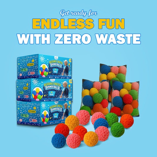 30 nylyCas Reusable Water Sponge Balls (Buy 10 Get 20 Free)