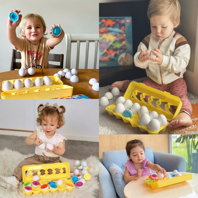 nylyCas™ Montessori Geometric Eggs