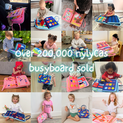 nylyCas™ Toddler Montessori Busy Board