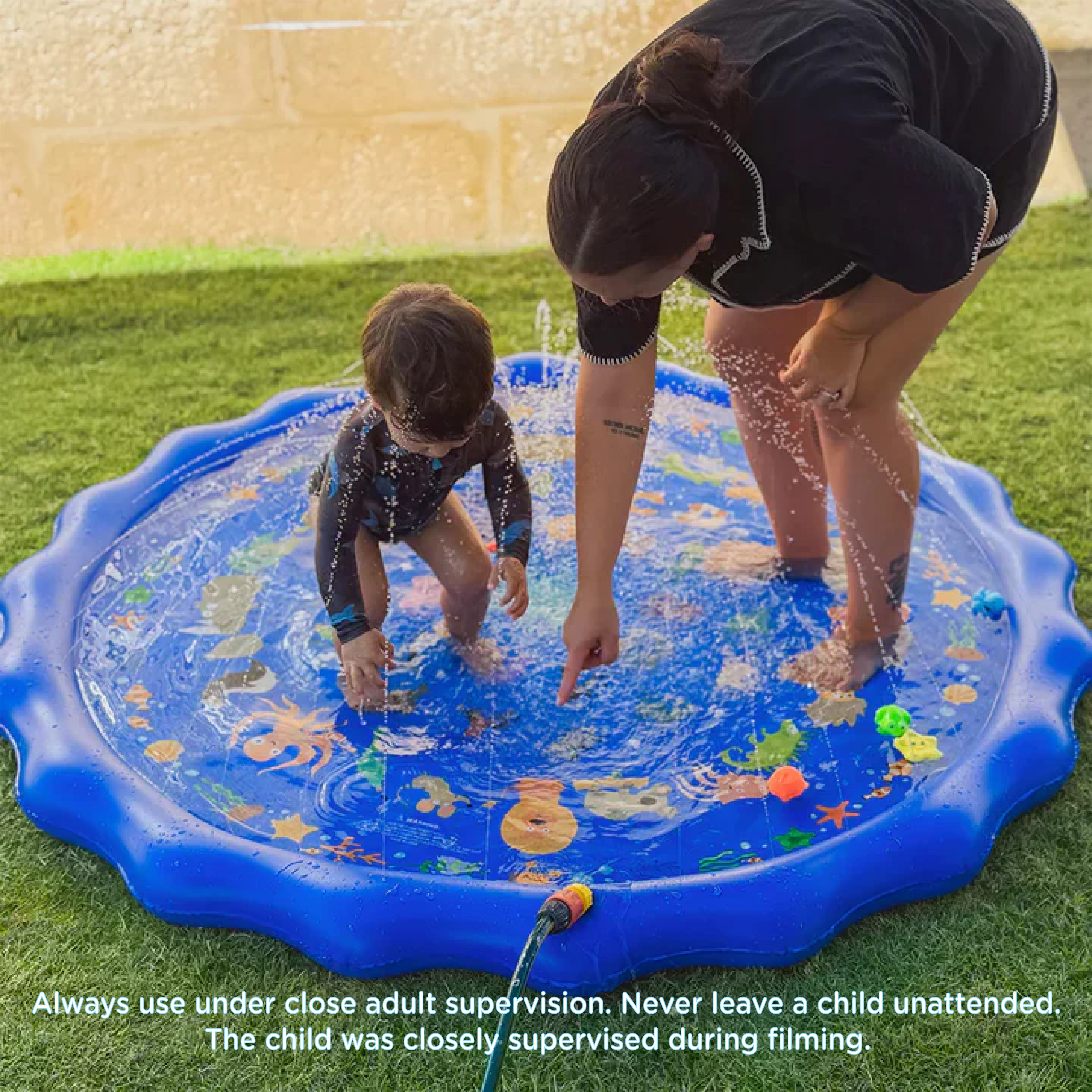 XL 59" Splash Pad for Kids