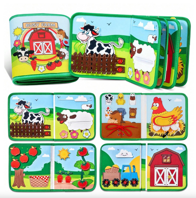 Limited Edition: Farm Friends Busy Board
